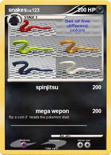 Pokemon snakes
