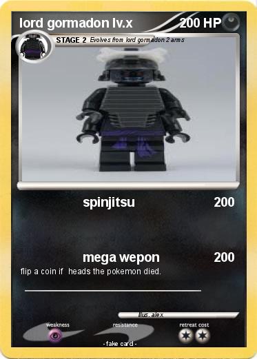 Pokemon lord gormadon lv.x