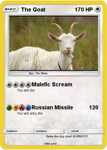 Pokemon The Goat