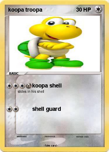 Pokemon koopa troopa