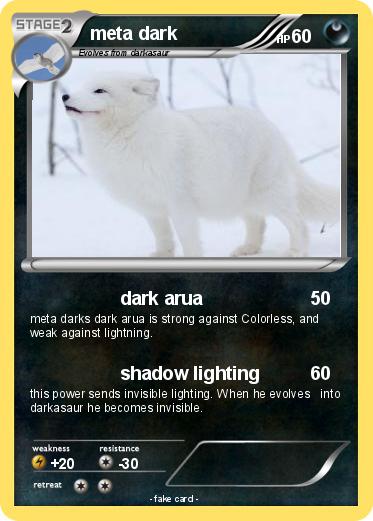 Pokemon meta dark