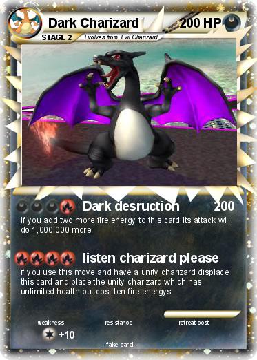 Pokemon Dark Charizard