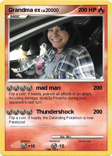 Pokemon Grandma ex