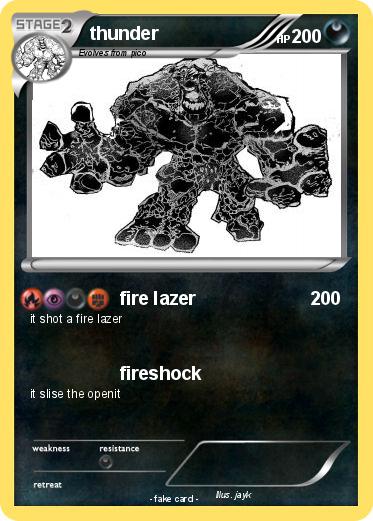 Pokemon thunder