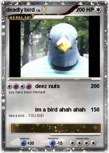 Pokemon deadly bird