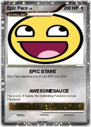 Pokemon Epic Face
