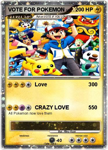 Pokemon VOTE FOR POKEMON