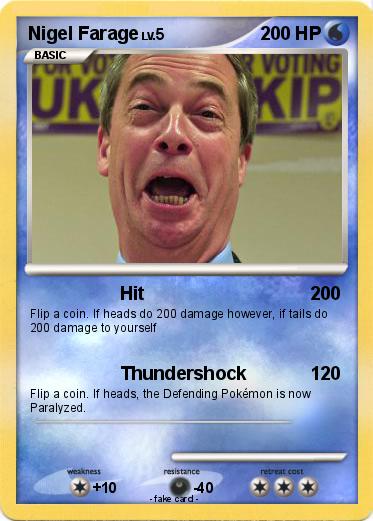Pokemon Nigel Farage