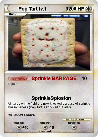 Pokemon Pop Tart lv.1              9