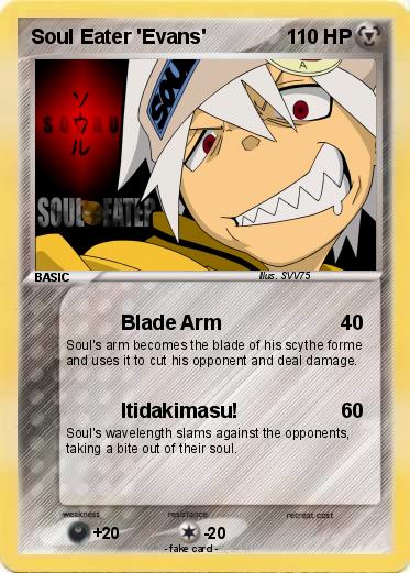 Pokemon Soul Eater 'Evans'