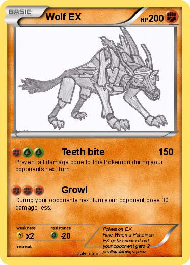 Pokemon Wolf EX