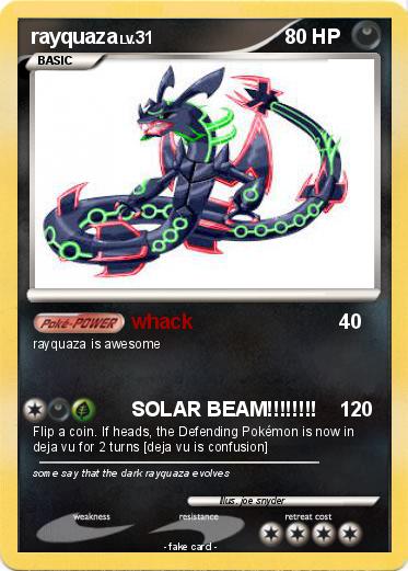 Pokemon rayquaza