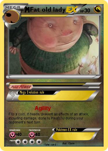 Pokemon Fat old lady