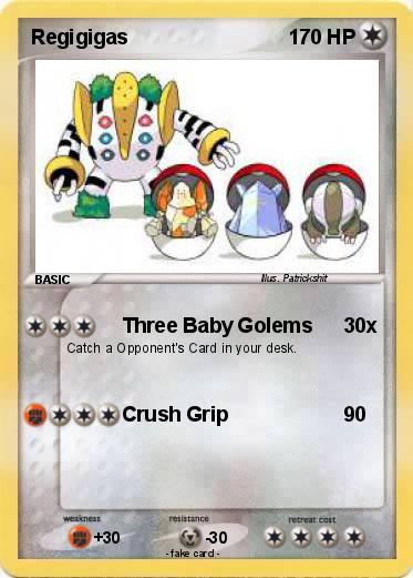 Pokemon Regigigas