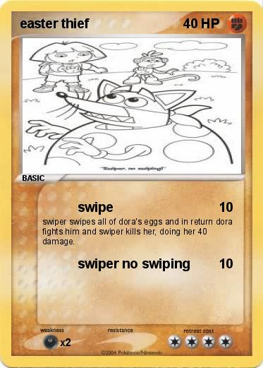 Pokemon easter thief