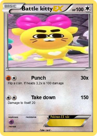 Pokemon Battle kitty