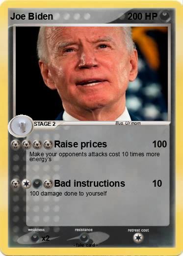 Pokemon Joe Biden