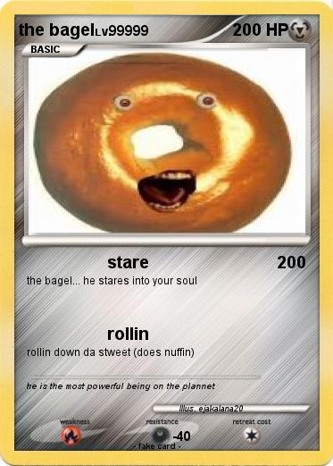 Pokemon the bagel