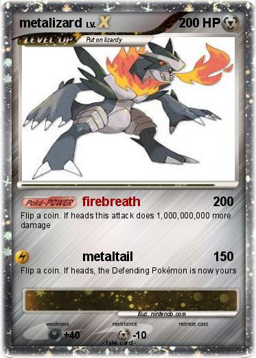 Pokemon metalizard