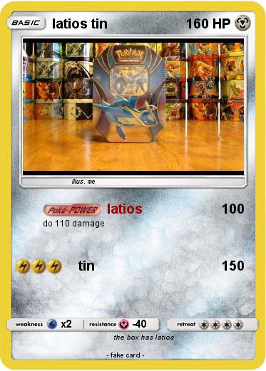 Pokemon latios tin