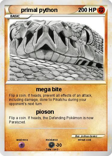 Pokemon primal python
