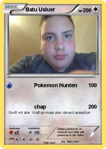 Pokemon Batu Usluer