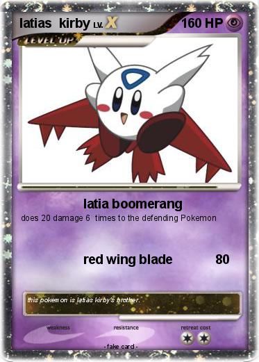 Pokemon latias  kirby