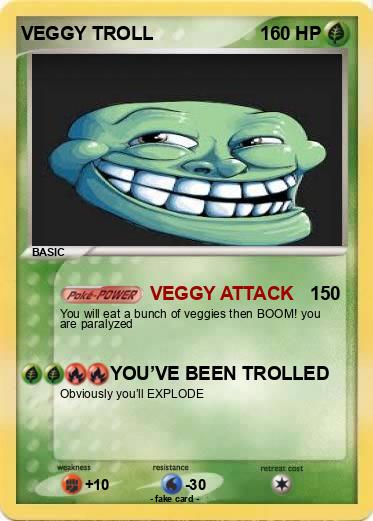 Pokemon VEGGY TROLL