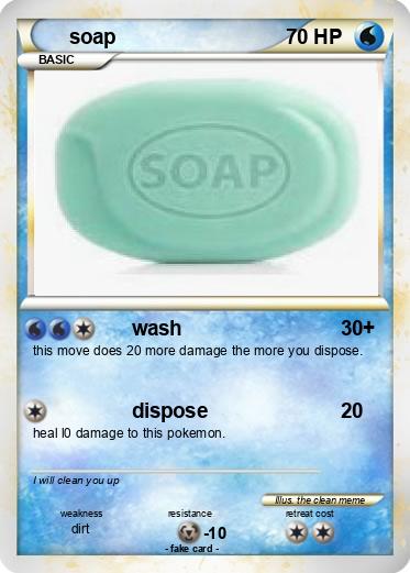 Pokemon soap