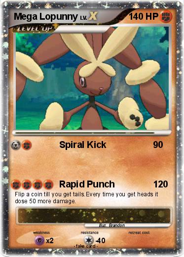Pokemon Mega Lopunny