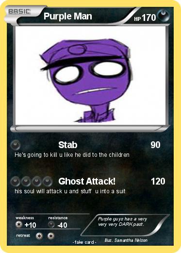 Pokemon Purple Man