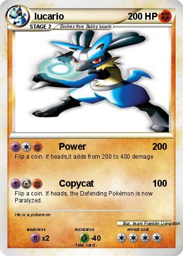 Pokemon lucario