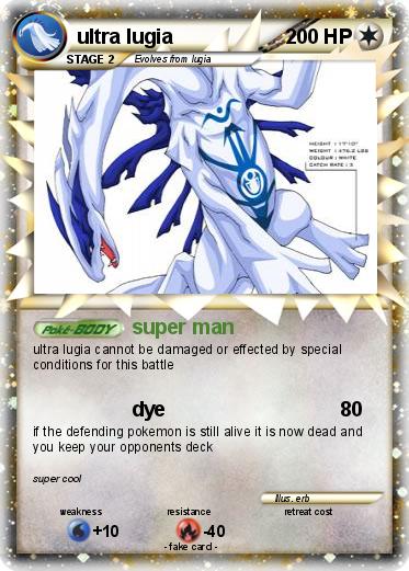 Pokemon ultra lugia