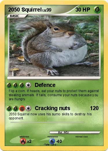 Pokemon 2050 Squirrel
