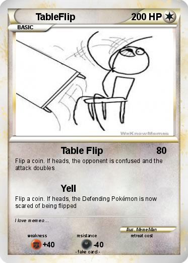Pokemon TableFlip