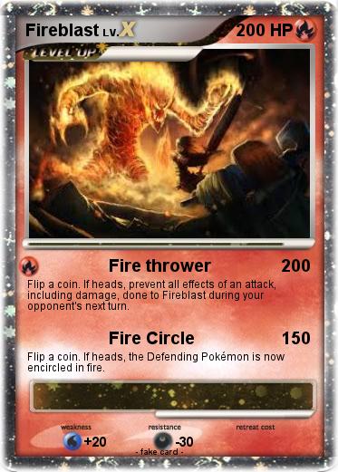 Pokemon Fireblast