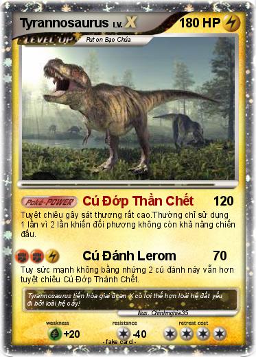 Pokemon Tyrannosaurus