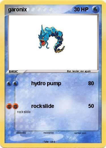 Pokemon garonix