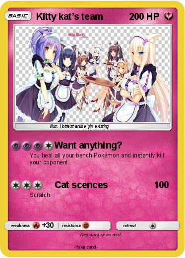 Pokemon Kitty kat’s team