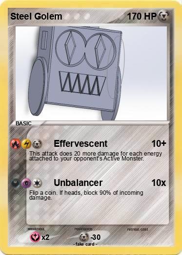 Pokemon Steel Golem