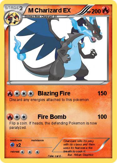 Pokemon M Charizard EX