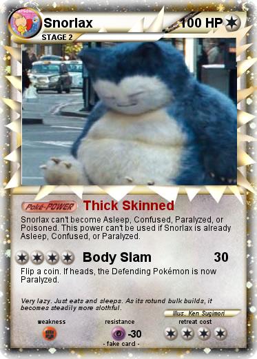 Pokemon Snorlax