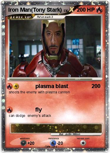 Pokemon Iron Man(Tony Stark)