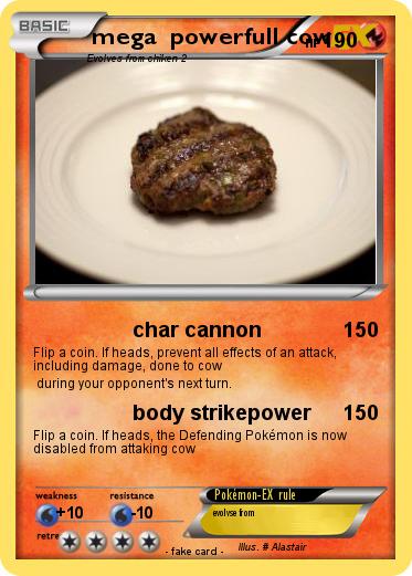 Pokemon mega  powerfull cow