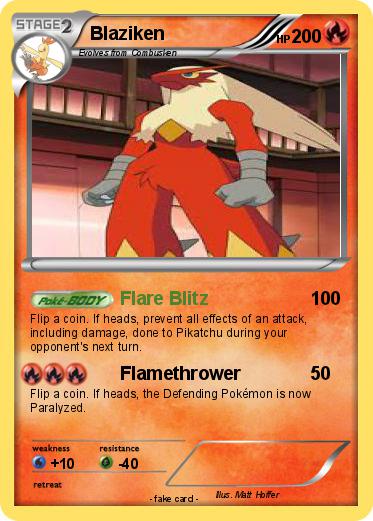 Pokemon Blaziken
