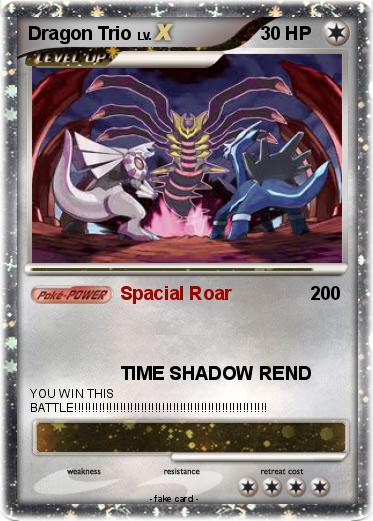 Pokemon Dragon Trio