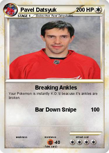 Pokemon Pavel Datsyuk
