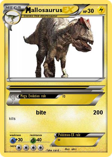 Pokemon allosaurus