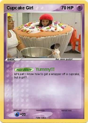 Pokemon Cupcake Girl