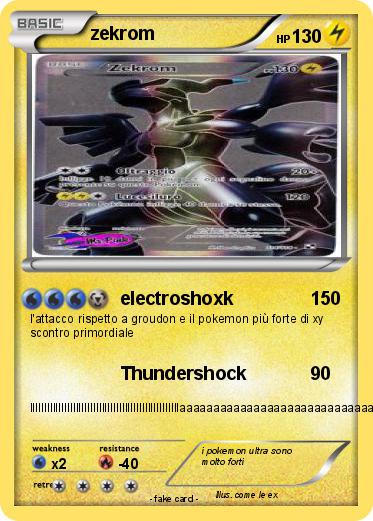 Pokemon zekrom
